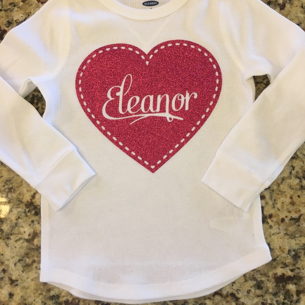 💕 Customized Heart T-shirts 💕